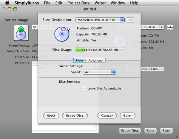 cd burning software for mac